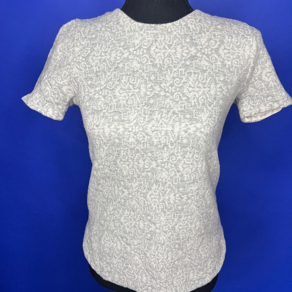 J.Crew Zipper Back Tee